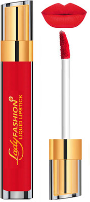 

Lady Fashion Red Lip Gloss Matte Liquid Lipstick(Red)