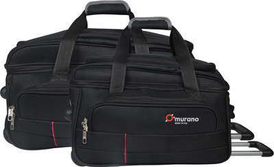 

Murano Duffel Strolley Bag Combo(Black)