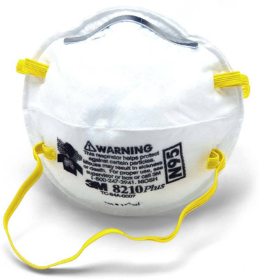

3M 8210 N95 NOISH APPROVED RESPIRATOR (20 Mask) Mask and Respirator