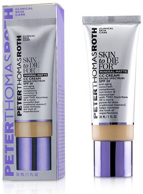 Peter Thomas Roth Skin to Die For Mineral Matte CC Cream SPF 30 - #Medium_4187(30 ml) at flipkart