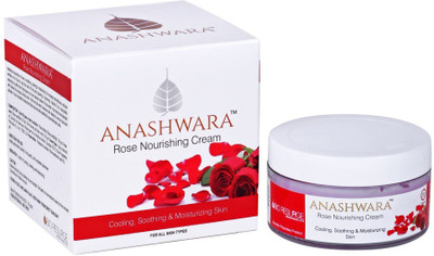 

Bio Resurge Life Anashwara Natural Rose Nourishing Cream for soft and smooth skin and remove acne marks(50 g)