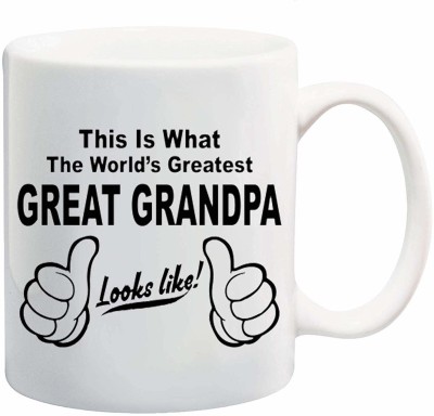 RADANYA Great Grandpa Looks Like Ceramic Coffee Mug(350 ml)