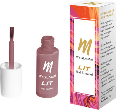

MyGlamm LIT Nail Enamel Say no More