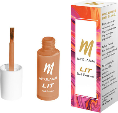 

MyGlamm LIT Nail Enamel Time Out