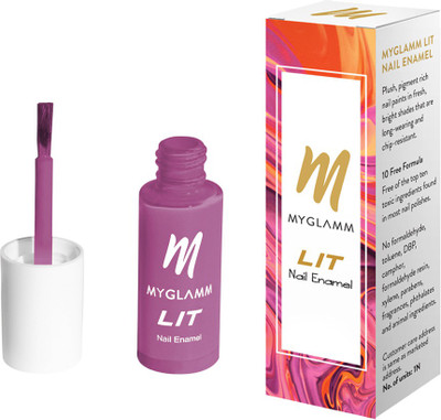 

MyGlamm LIT Nail Enamel - Bold Digger Bold Digger