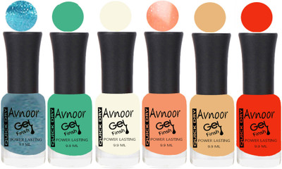 

Avnoor Trending Velvet Matte Nail Polish Combo 1986 Multicolor(Pack of 6)