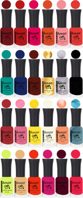 

Avnoor Trending Velvet Matte Nail Polish Combo 2002 Multicolor(Pack of 24)