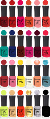 

Avnoor Trending Velvet Matte Nail Polish Combo 1995 Multicolor(Pack of 24)