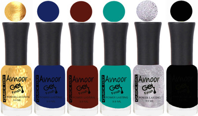 

Avnoor Trending Velvet Matte Nail Polish Combo 1930 Multicolor(Pack of 6)