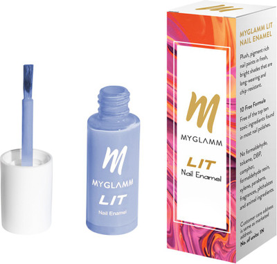 

MyGlamm LIT Nail Enamel Bad Romance