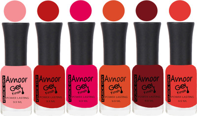 

Avnoor Trending Velvet Matte Nail Polish Combo 1923 Multicolor(Pack of 6)
