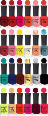 

Avnoor Trending Velvet Matte Nail Polish Combo 2007 Multicolor(Pack of 24)