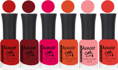 

Avnoor Trending Velvet Matte Nail Polish Combo 1920 Multicolor(Pack of 6)