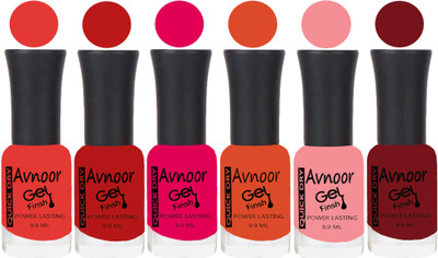 

Avnoor Trending Velvet Matte Nail Polish Combo 1924 Multicolor(Pack of 6)