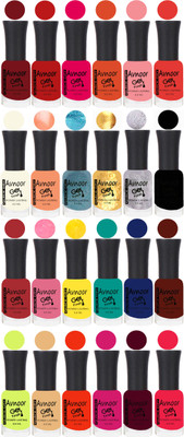 

Avnoor Trending Velvet Matte Nail Polish Combo 1993 Multicolor(Pack of 24)
