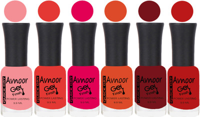 

Avnoor Trending Velvet Matte Nail Polish Combo 1926 Multicolor(Pack of 6)