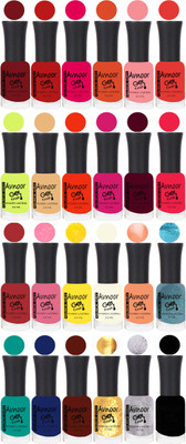 

Avnoor Trending Velvet Matte Nail Polish Combo 2006 Multicolor(Pack of 24)