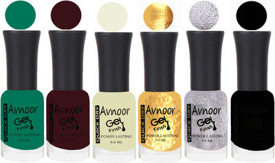 

Avnoor Trending Velvet Matte Nail Polish Combo 1949 Multicolor(Pack of 6)