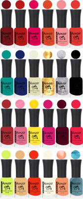 

Avnoor Trending Velvet Matte Nail Polish Combo 2018 Multicolor(Pack of 24)