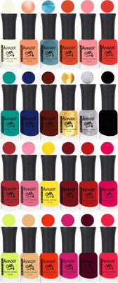 

Avnoor Trending Velvet Matte Nail Polish Combo 1999 Multicolor(Pack of 24)