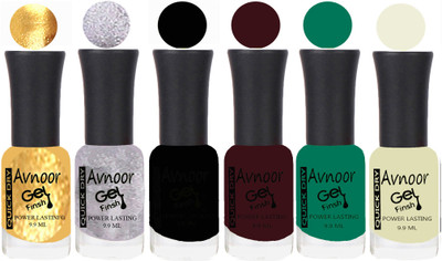 

Avnoor Trending Velvet Matte Nail Polish Combo 1954 Multicolor(Pack of 6)