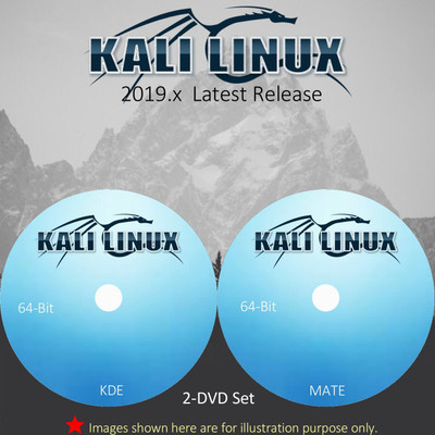 

OSGuru KA64KMD Kali Linux 2019.1 KDE + MATE Live/Install/Upgrade/Repair Bootable 2-DVD Set + Resource DVD (64-Bit)