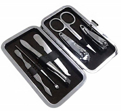 

Futurekart Manicure Pedicure Set Kit with 7 Tools (Brown)(0.08 g, Set of 7)