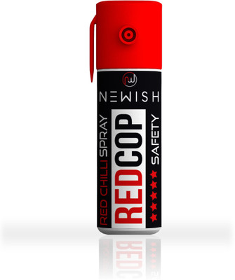 

Newish : Powerful Red Chilli Pepper Spray Self Defence for Women 55 ml |50 Shots | Range upto -15 Feet Pepper Stream Spray