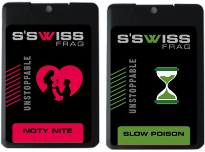 

S'SWISS NOTY NITE AND SLOW POISON UNSTOPPABLE Perfume - 40 ml(For Men & Women)