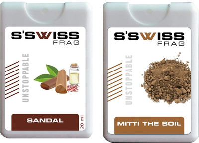 

S'SWISS SANDAL AND MITTI THE SOIL UNSTOPPABLE Perfume - 40 ml(For Men & Women)
