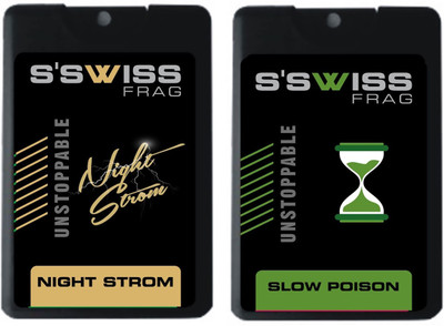 

S'SWISS NIGHT STROM AND SLOW POISON UNSTOPPABLE Perfume - 40 ml(For Men & Women)