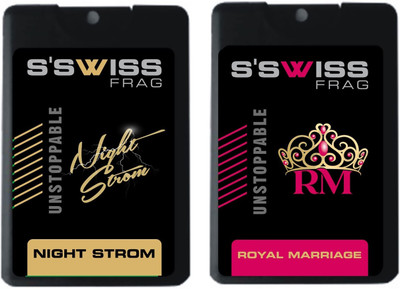 

S'SWISS NIGHT STROM AND ROYAL MARRIAGE UNSTOPPABLE Perfume - 40 ml(For Men & Women)