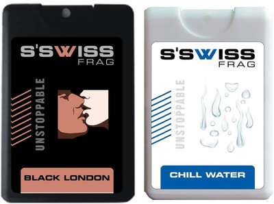 

S'SWISS BLACK LONDON AND CHILL WATER UNSTOPPABLE Perfume - 40 ml(For Men & Women)