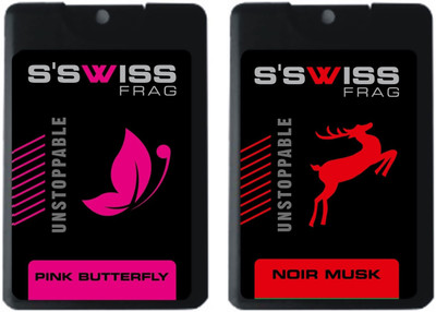 

S'SWISS PINK BUTTERFLY AND NOIR MUSK UNSTOPPABLE Perfume - 40 ml(For Men & Women)