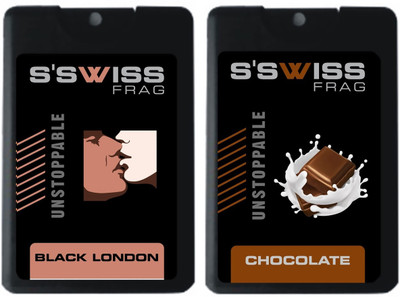 

S'SWISS BLACK LONDON AND CHOCOLATE UNSTOPPABLE Perfume - 40 ml(For Men & Women)