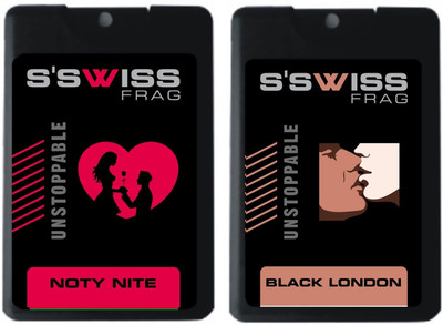 

S'SWISS NOTY NITE AND BLACK LONDON UNSTOPPABLE Perfume - 40 ml(For Men & Women)