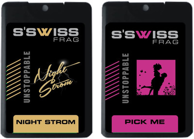 

S'SWISS NIGHT STROM AND PICK ME UNSTOPPABLE Perfume - 40 ml(For Men & Women)