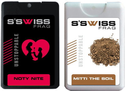 

S'SWISS NOTY NITE AND MITTI THE SOIL UNSTOPPABLE Perfume - 40 ml(For Men & Women)