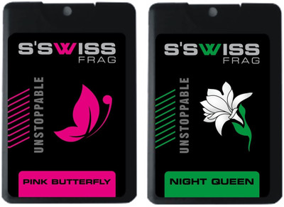 

S'SWISS PINK BUTTERFLY AND NIGHT QUEEN UNSTOPPABLE Perfume - 40 ml(For Men & Women)