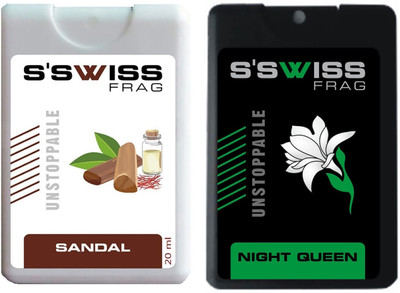 

S'SWISS SANDAL AND NIGHT QUEEN UNSTOPPABLE Perfume - 40 ml(For Men & Women)