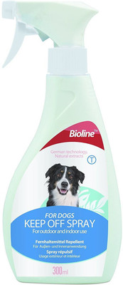 

Bioline Keep Off Spray with German Technology Natural Extracts for Dogs Deodorizer(300 ml, Pack of 1)