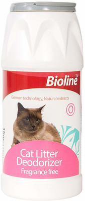 

Bioline Cat Litter Powder with German Technology Fragrancefree Deodorizer(425 g, Pack of 1)