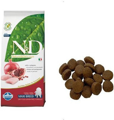 

Farmina N & D Grain Free: Chicken and Pomegranade Puppy Maxi 12 kg Dry Dog Food