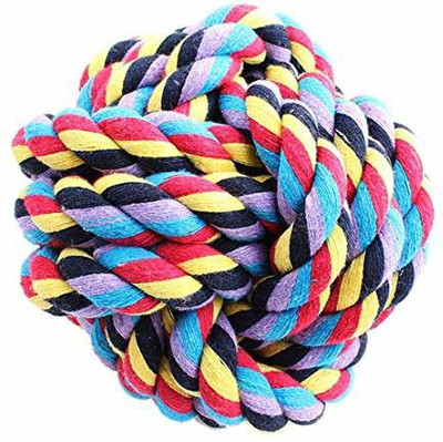 

Emily Pets Cotton Rope Weaving Ball Dog Gift Play Pets Chew Toys, Pet toy Cotton Ball For Dog