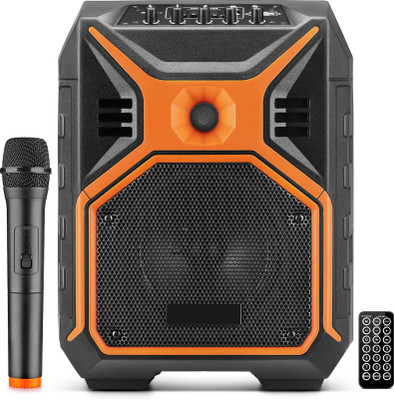 

Oshaan X6500 Portable Speaker Wireless 6.5-Inch Portable Multimedia Trolley Speaker Outdoor, Indoor PA System(26 W)