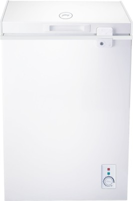 Godrej 100.0 L Single Door Standard Deep Freezer(White, DpFrzr 100L GCHW110R6SIB Htop)