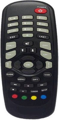 

MOBILE EXPERT Setup Box Universal Compatible For GTPL / Hathway / Den Remote Controller (Black) Remote Controller(Black)