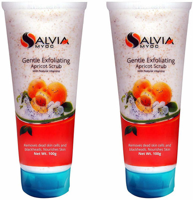 

Salvia Apricot Scrub For Face All Natural Facial Cleanser Scrub(200 g)