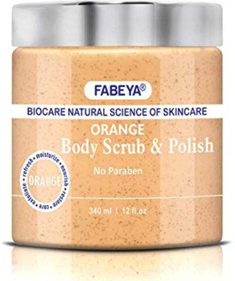 

FABEYA NATURAL ORANGE BODY SCRUB AND POLISH Scrub(340 ml)