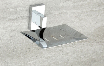 

Winmax High Grade Stainless Steel Soap Dish for Soap Holder(Silver)